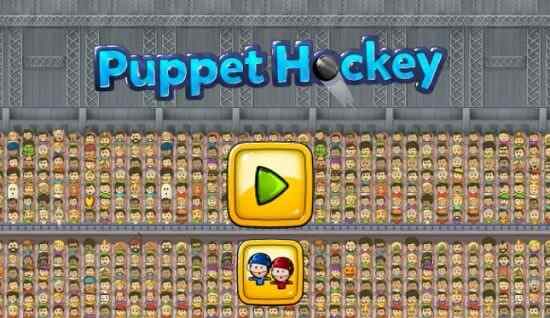 Play Puppet Ice Hockey