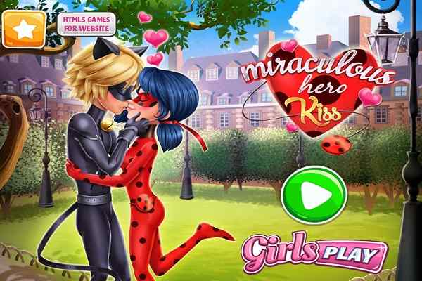 Play Miraculous Hero Kiss
