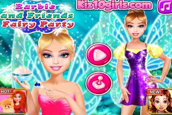 Play Barbara and Friends Fairy Party