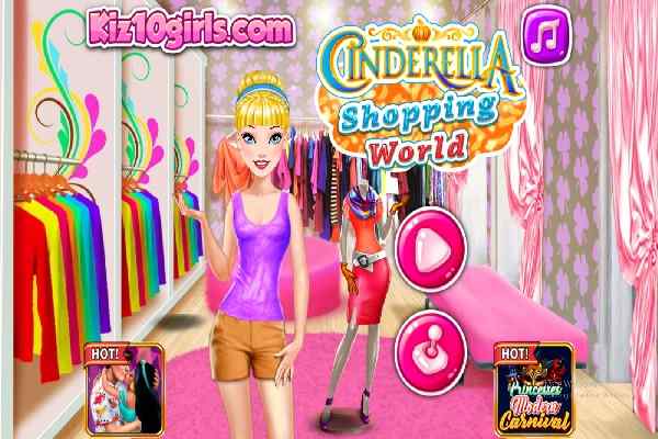 Play Cinderella Shopping World
