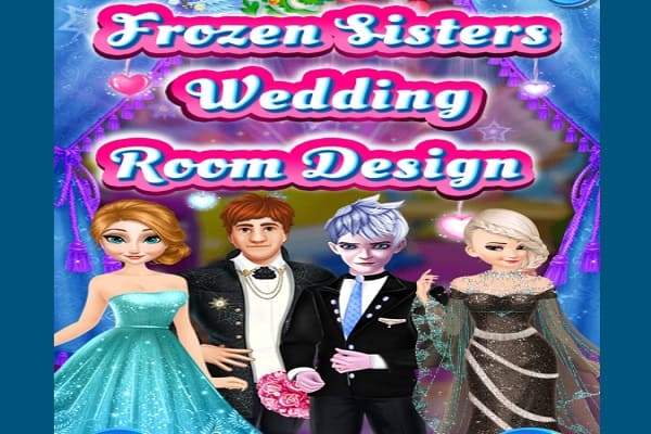 Play Frozen Sisters Wedding Room Design