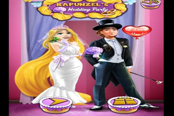 Play Rapunzel Wedding Party Dress