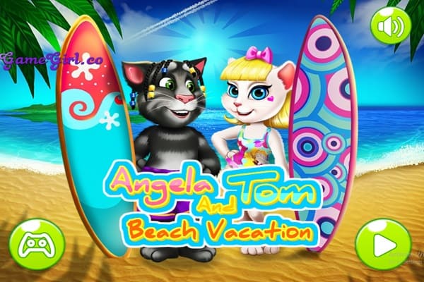 Play Angela And Tom Beach Vacation