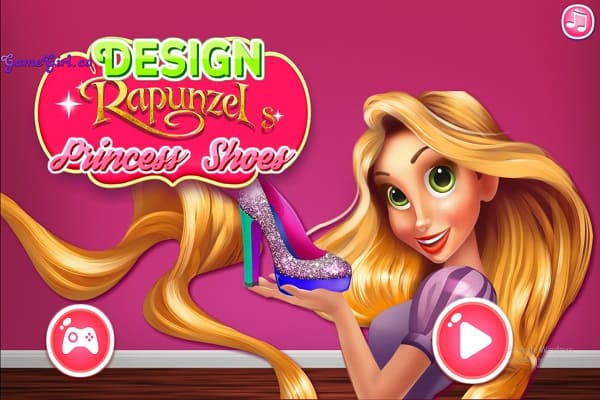 Play Design Rapunzels Princess Shoes